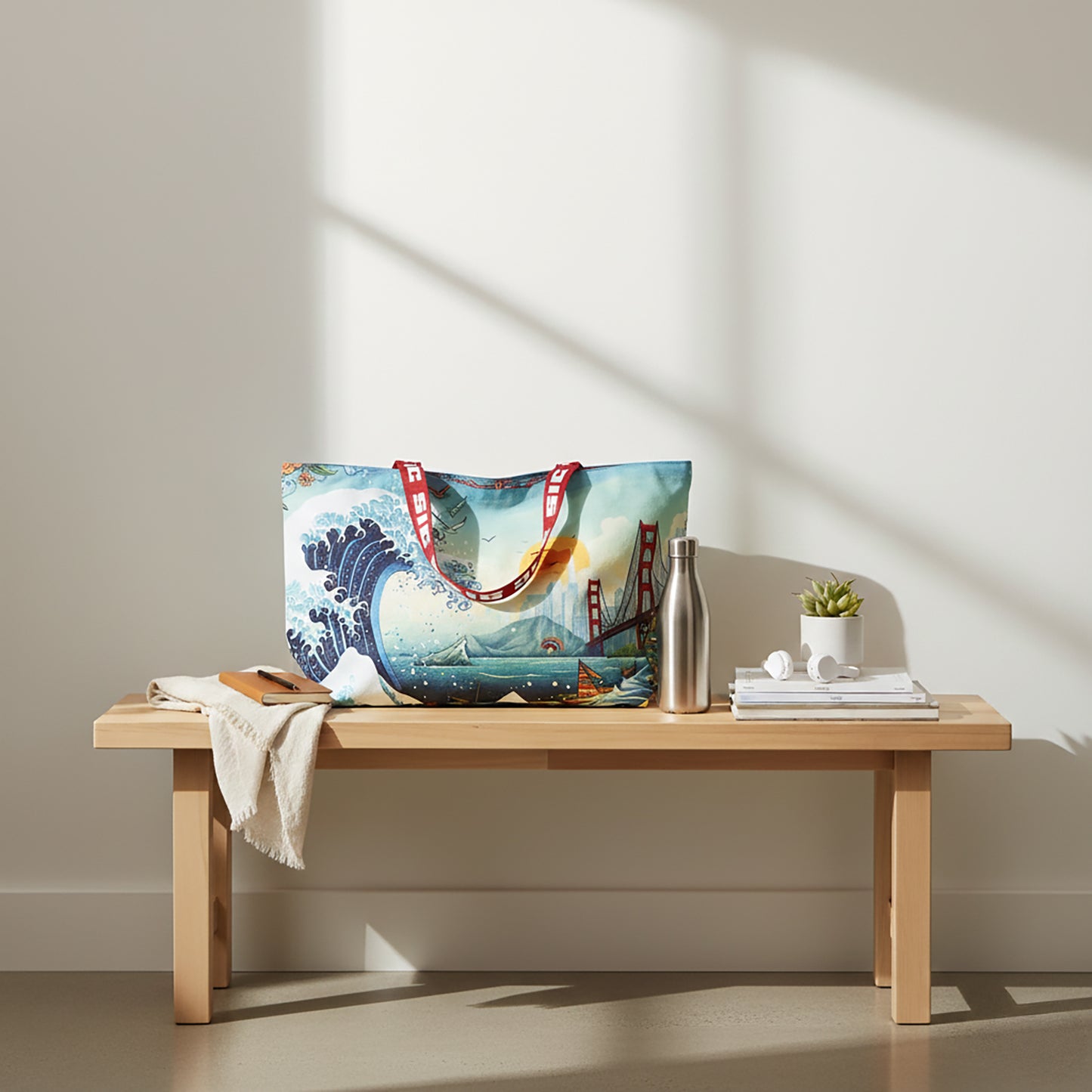 Oversized Travel Tote | The Great Bay