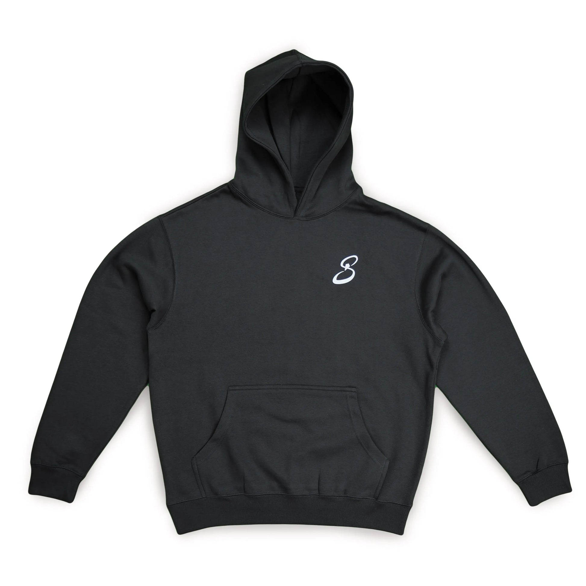splash-ice-infinite-s-vintage-black-hoodie-front-side-minimal-logo-upscale-leisurewear