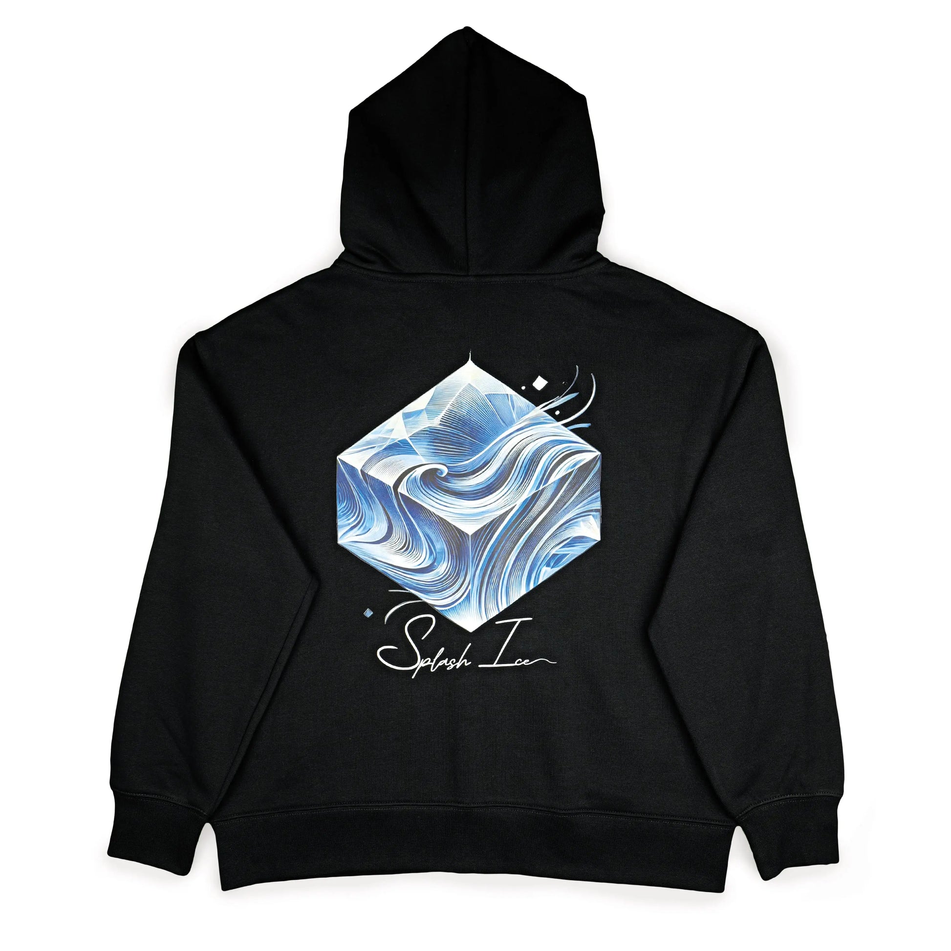 Women’s Zip-Up Hoodie | Sophisticated Waves Splash Ice