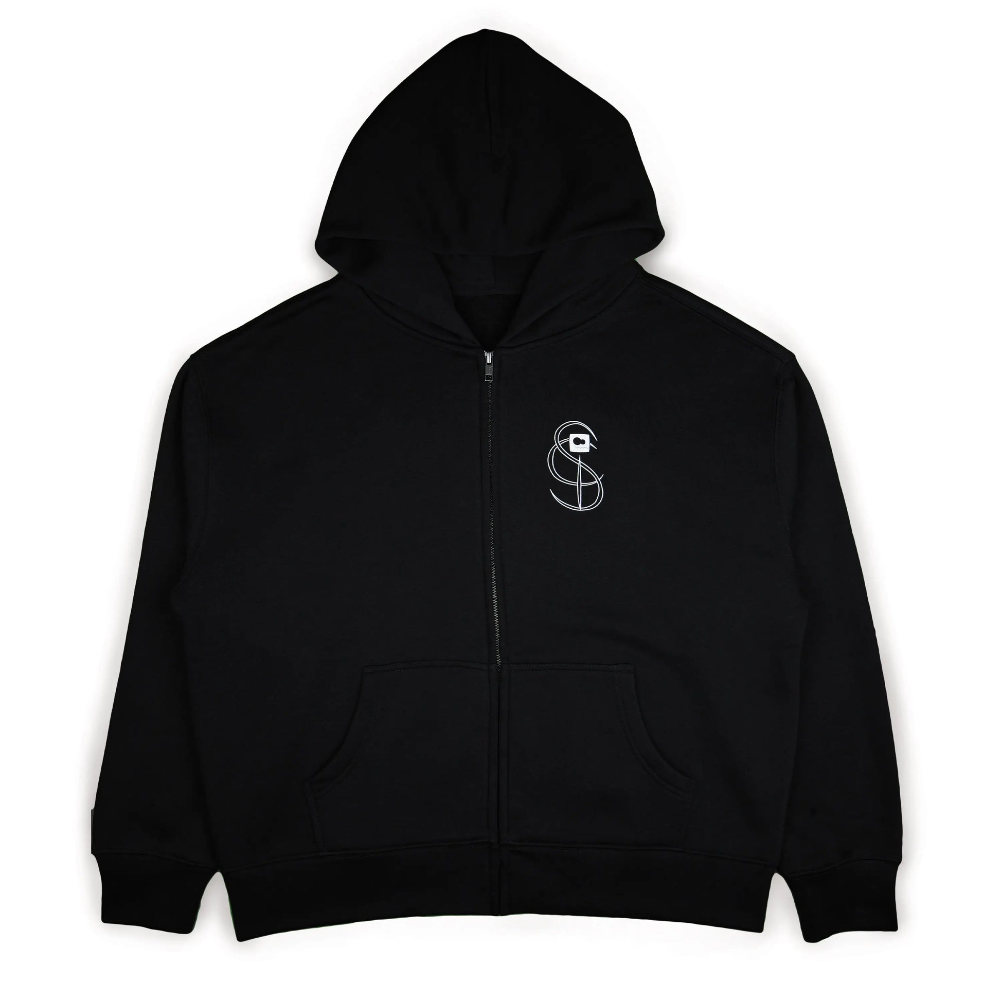 Women’s Zip-Up Hoodie | Sophisticated Waves Splash Ice