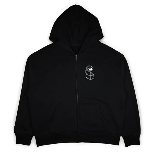 Women’s Zip-Up Hoodie | Sophisticated Waves Splash Ice